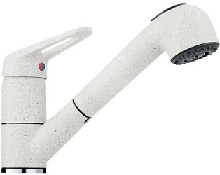 Franke Prince 740 с выдвижным изливом (белый)1